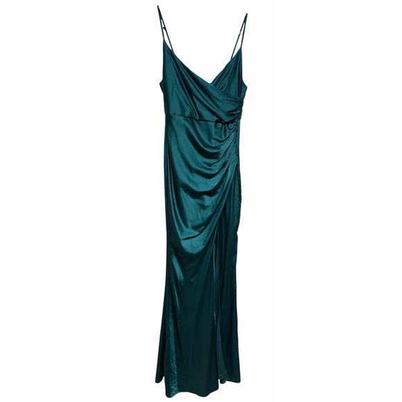 Baltic Born Dresses & Skirts - Baltic Born Monet Satin‎ Gown Emerald Green Women's Size Small